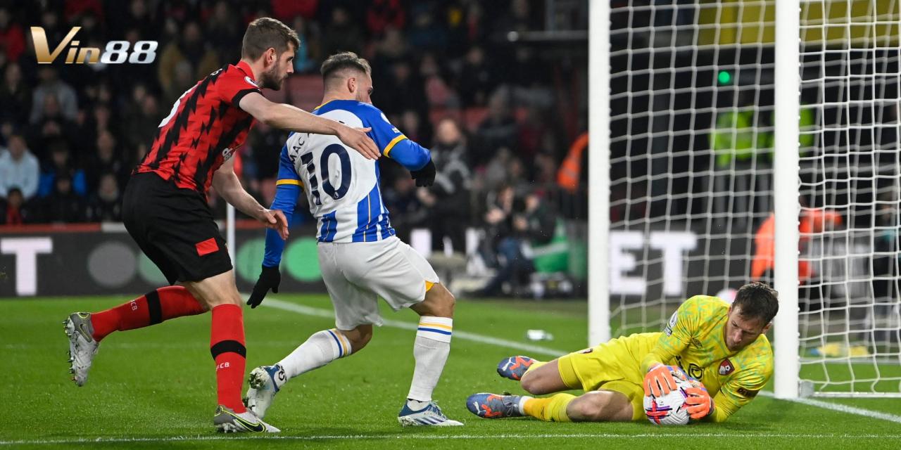 Lịch sử đối đầu 5 trận gần nhất giữa AFC Bournemouth vs Brighton