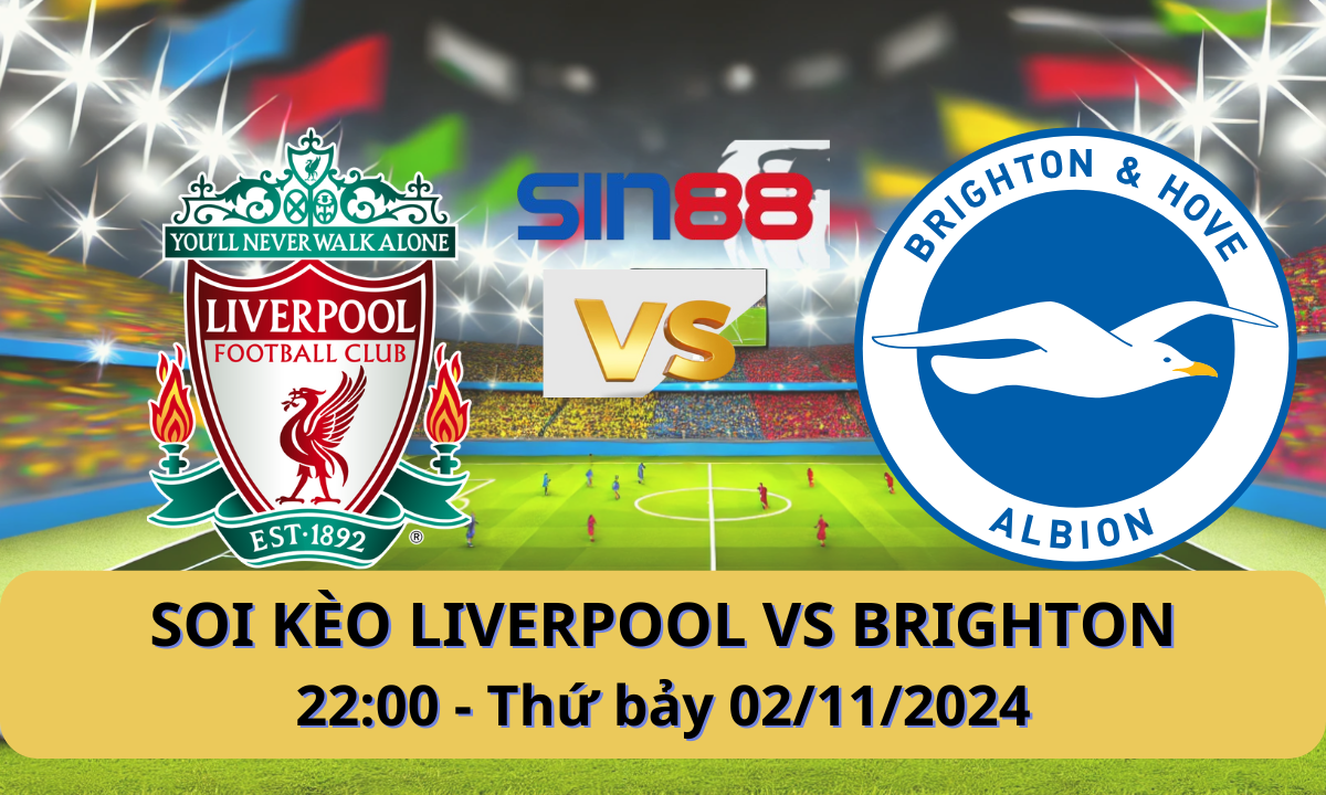 Nhận định bóng đá Liverpool - Brighton 22h00 ngày 02/11/2024 - Ngoại hạng Anh (Kate)