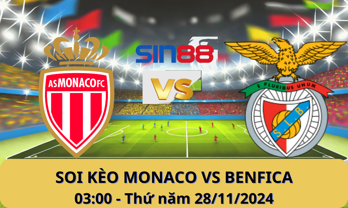 Nhận định bóng đá Monaco - Benfica 03h00 ngày 28/11/2024 - Champions League (Kate)