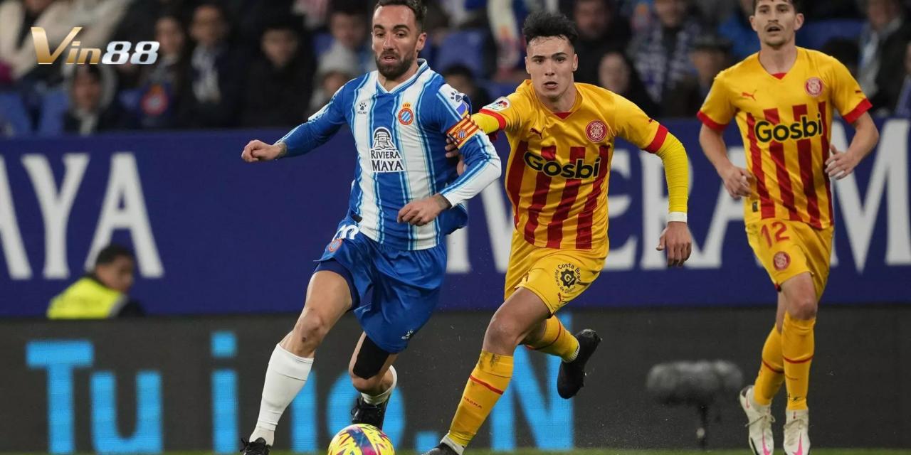 Thống kê đối đầu gần đây giữa Girona và Espanyol tại La Liga, với những kết quả khá cân bằng giữa hai đội