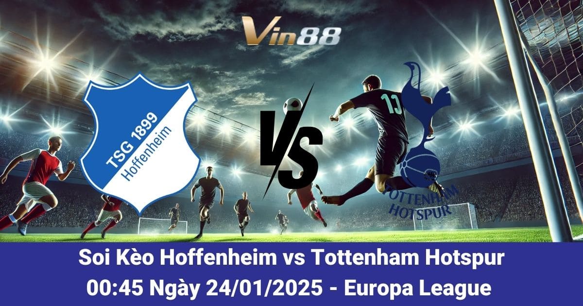 Soi kèo trận đấu Hoffenheim vs Tottenham Hotspur