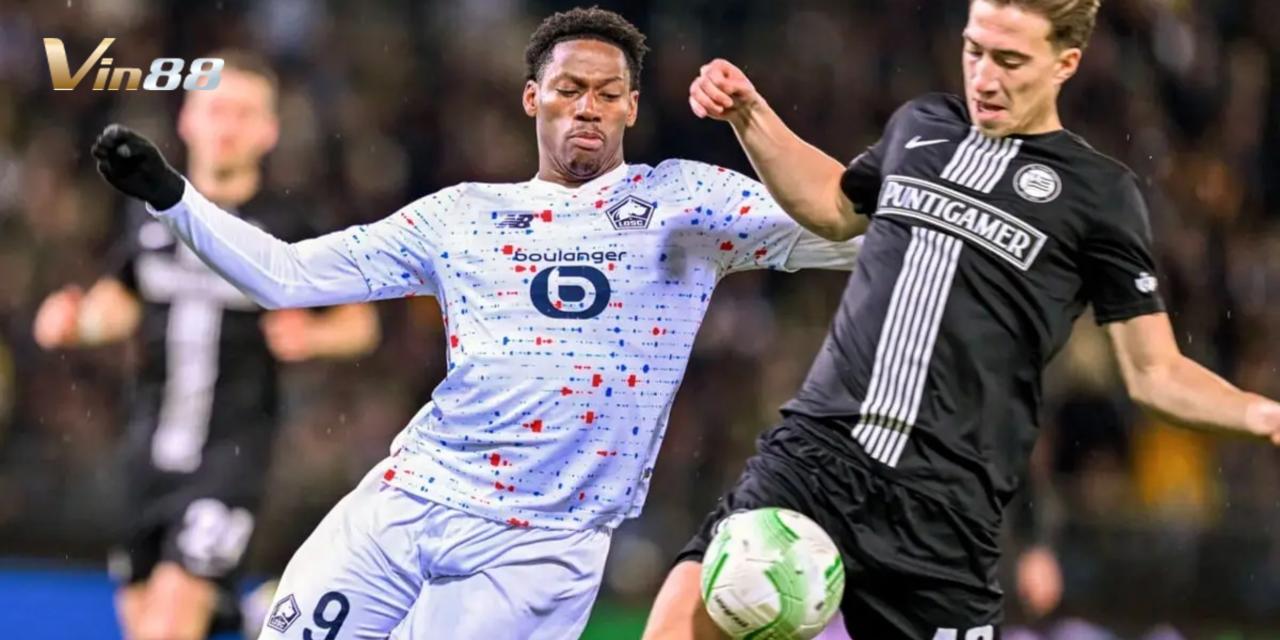 Sturm Graz đối mặt thử thách lớn khi làm khách tại sân Pierre Mauroy của Lille