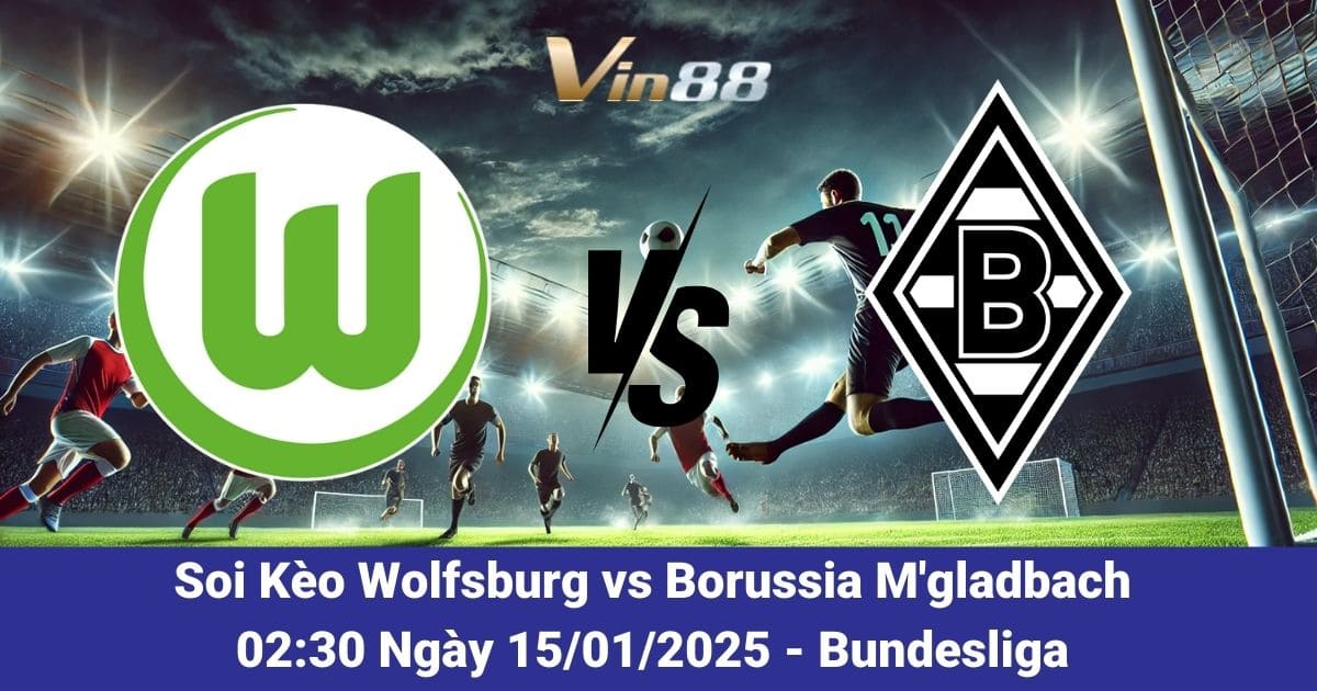 Soi kèo trận đấu Wolfsburg vs Borussia M'gladbach ngày 15/01/2025