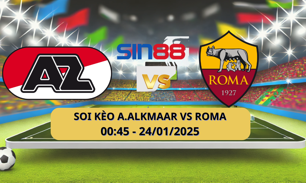 Nhận định bóng đá AZ Alkmaar - AS Roma 00h45 ngày 24/01/2025 - Europa League (Kate)