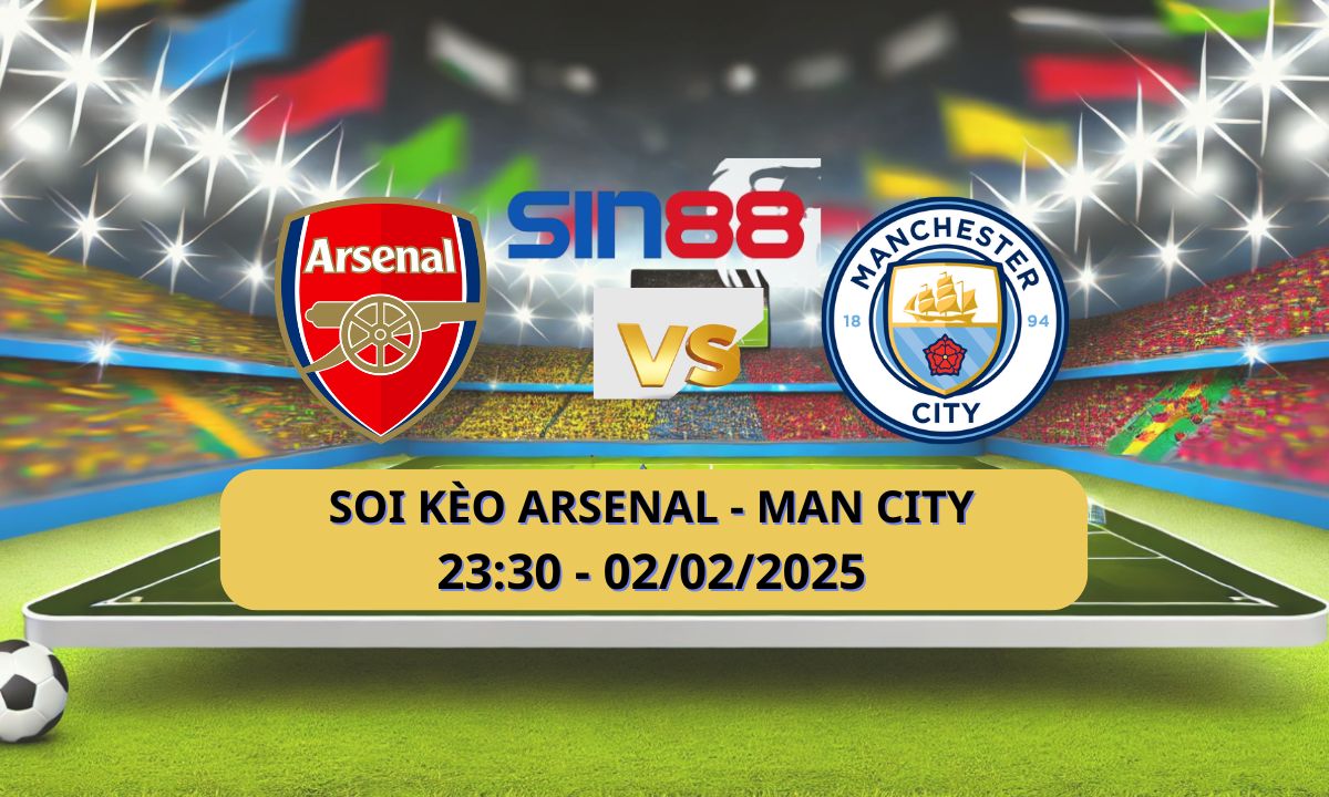 Nhận định bóng đá Arsenal - Manchester City 23h30 ngày 02/02/2025 - Ngoại hạng Anh (Kate)