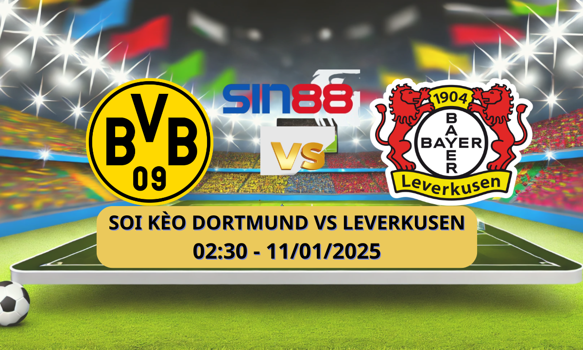 Nhận định bóng đá Dortmund - Bayer Leverkusen 02h30 ngày 11/01/2025 - Bundesliga (Kate)