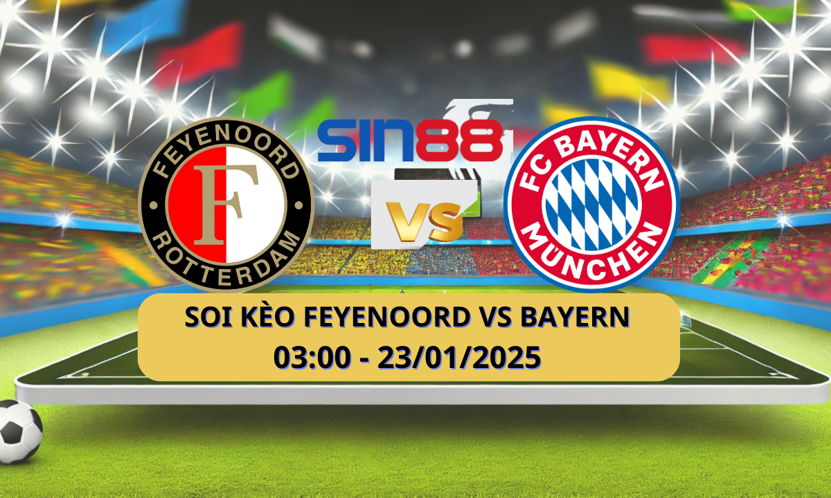 Nhận định bóng đá Feyenoord - Bayern Munich 03h00 ngày 23/01/2025 - Champions League (Kate)