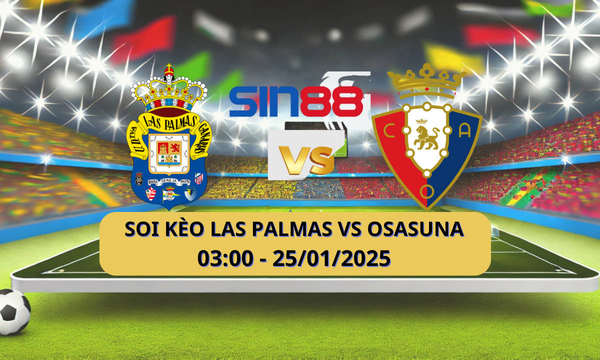 Nhận định bóng đá Las Palmas - Osasuna 03h00 ngày 25/01/2025 - La Liga (Kate)