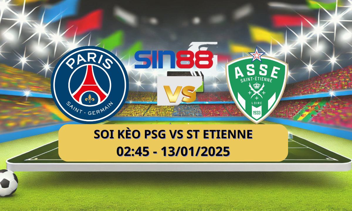 Nhận định bóng đá PSG - St Etienne 02h45 ngày 13/01/2025 - Serie A (Kate)