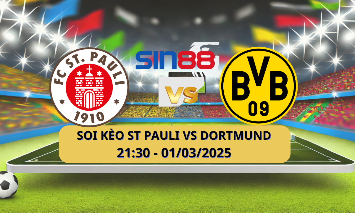 Nhận định bóng đá St. Pauli - Dortmund 21h30 ngày 01/03/2025 - Bundesliga (Kate)