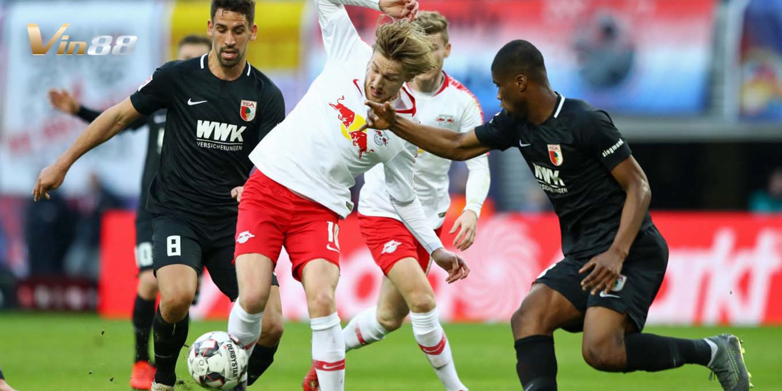 RB Leipzig được đánh giá cao hơn khi thắng áp đảo trong các lần gặp Augsburg