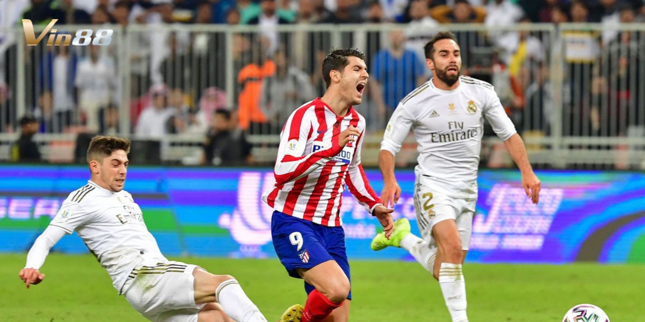 Real Madrid có ưu thế hơn 1 chút những Atlético Madrid luôn gây rất nhiều khó khăn cho đội chủ nhà