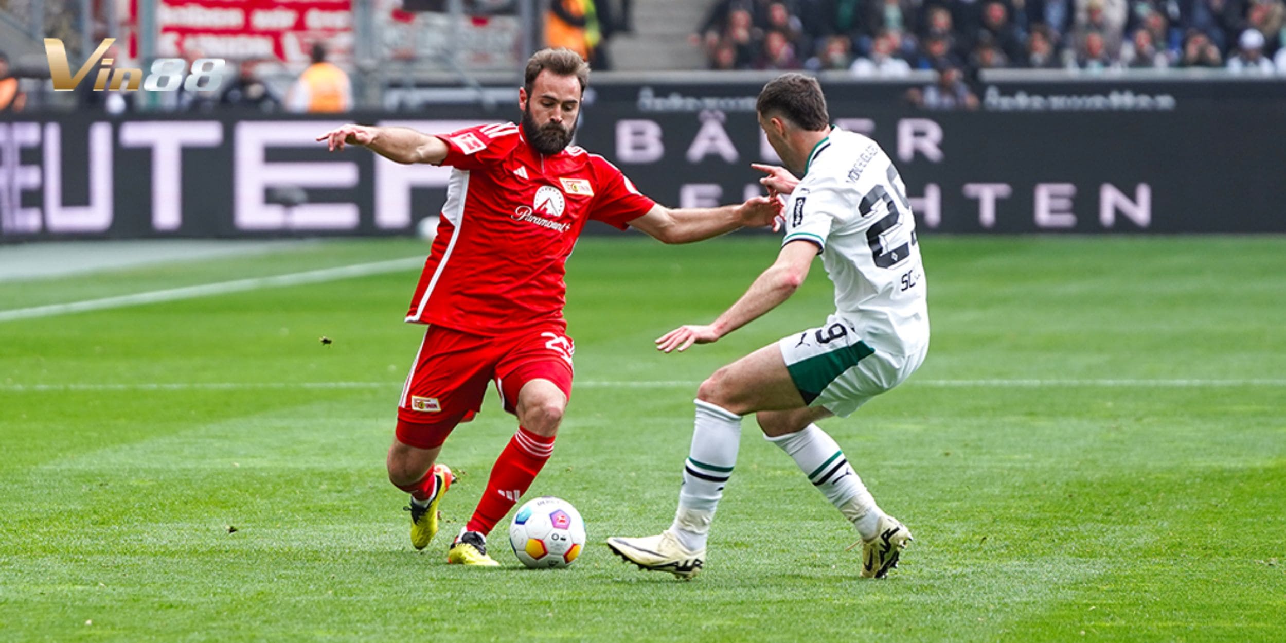 Union Berlin được đánh giá cao khi chưa thua Borussia M'Gladbach trong 7 trận gần nhất