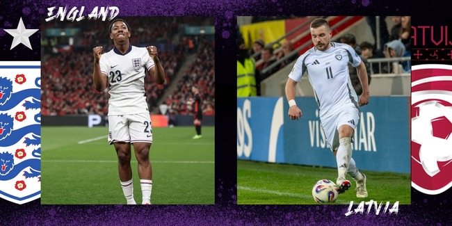 Màn đụng độ Anh vs Latvia