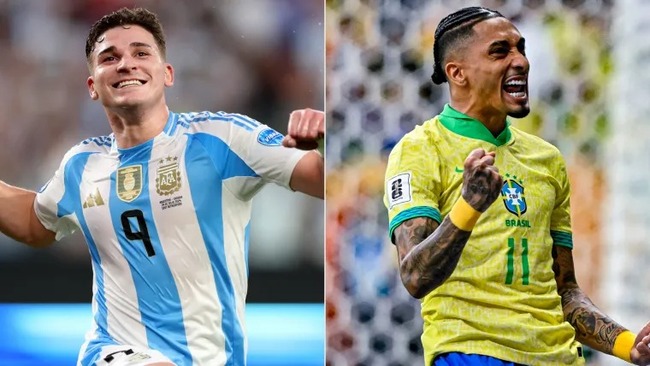 Màn đụng độ Argentina vs Brazil