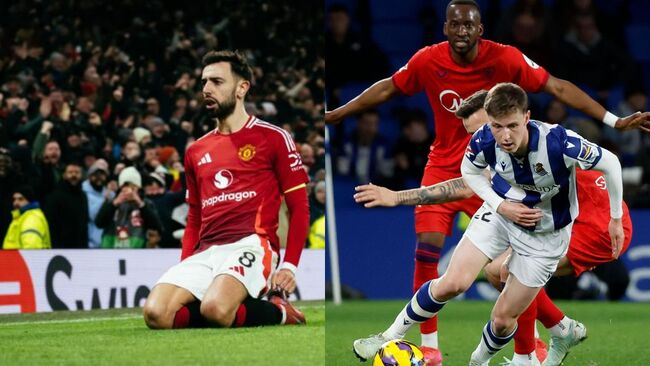 Màn đụng độ Manchester United vs Real Sociedad