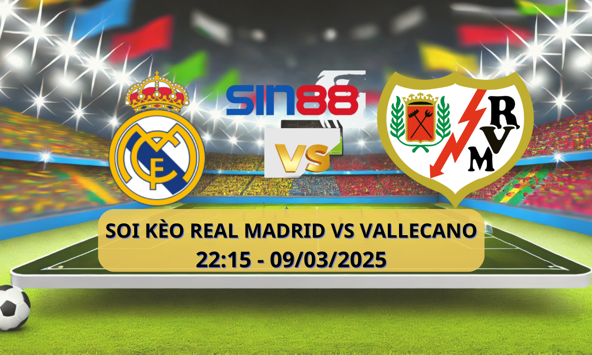 Nhận định bóng đá Real Madrid - Rayo Vallecano 22h15 ngày 09/03/2025 - La Liga (Kate)