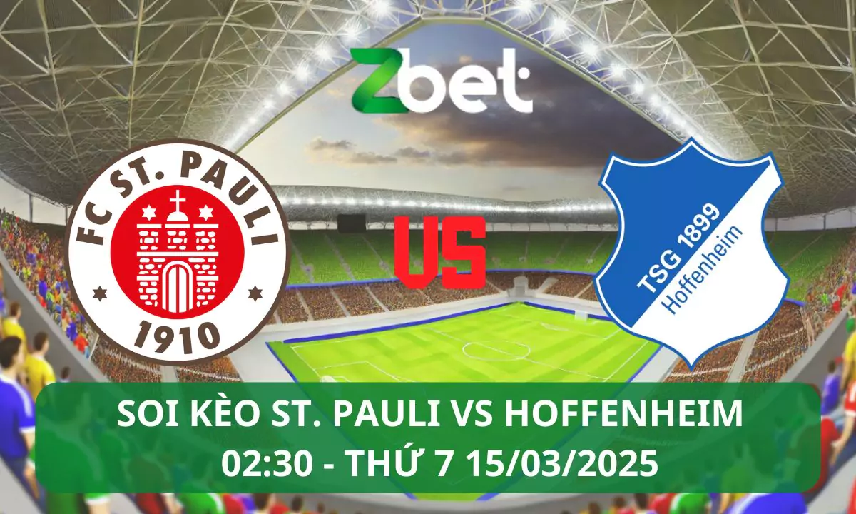 Nhận định soi kèo St Pauli vs Hoffenheim, 02h30 15/03/2025 – Bundesliga