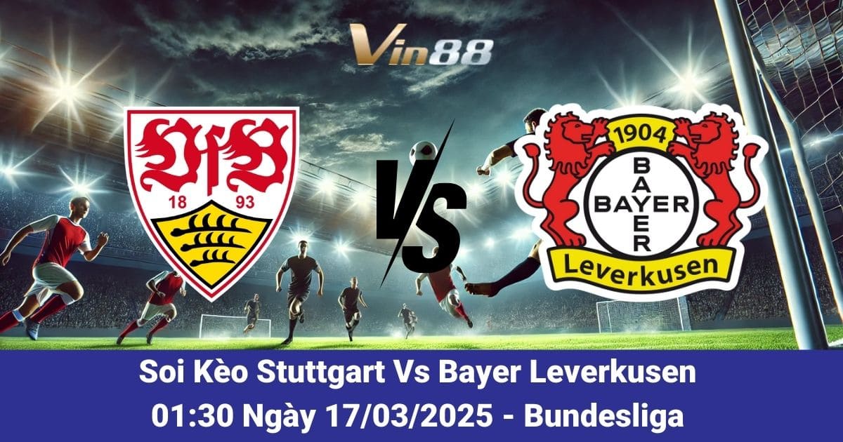 Soi kèo trận đấu giữa Stuttgart vs Bayer Leverkusen ngày 17/03/2025