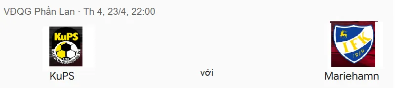 Nhận định trận đấu KUPS vs IFK Mariehamn uk88