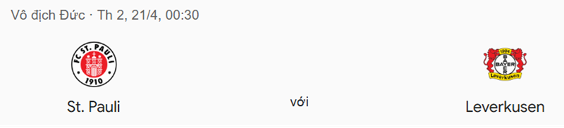 Nhận định trận đấu St Pauli vs Bayer Leverkusen uk88