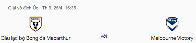 Tip kèo bóng đá trận Macarthur FC vs Melbourne Victory uk88
