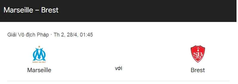 Tip kèo bóng đá trận Marseille vs Brest uk88