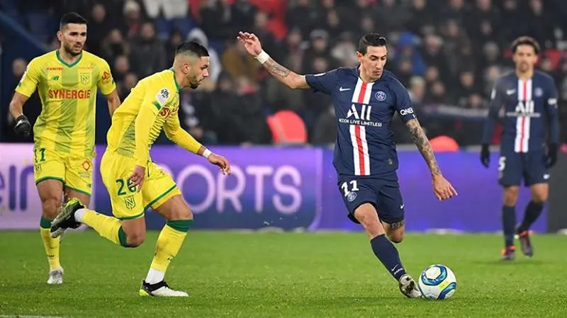 Tip kèo bóng đá trận Nantes vs Paris Saint Germain uk88