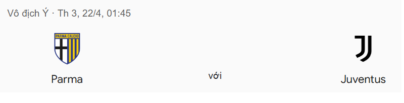 Tip kèo bóng đá trận Parma vs Juventus uk88