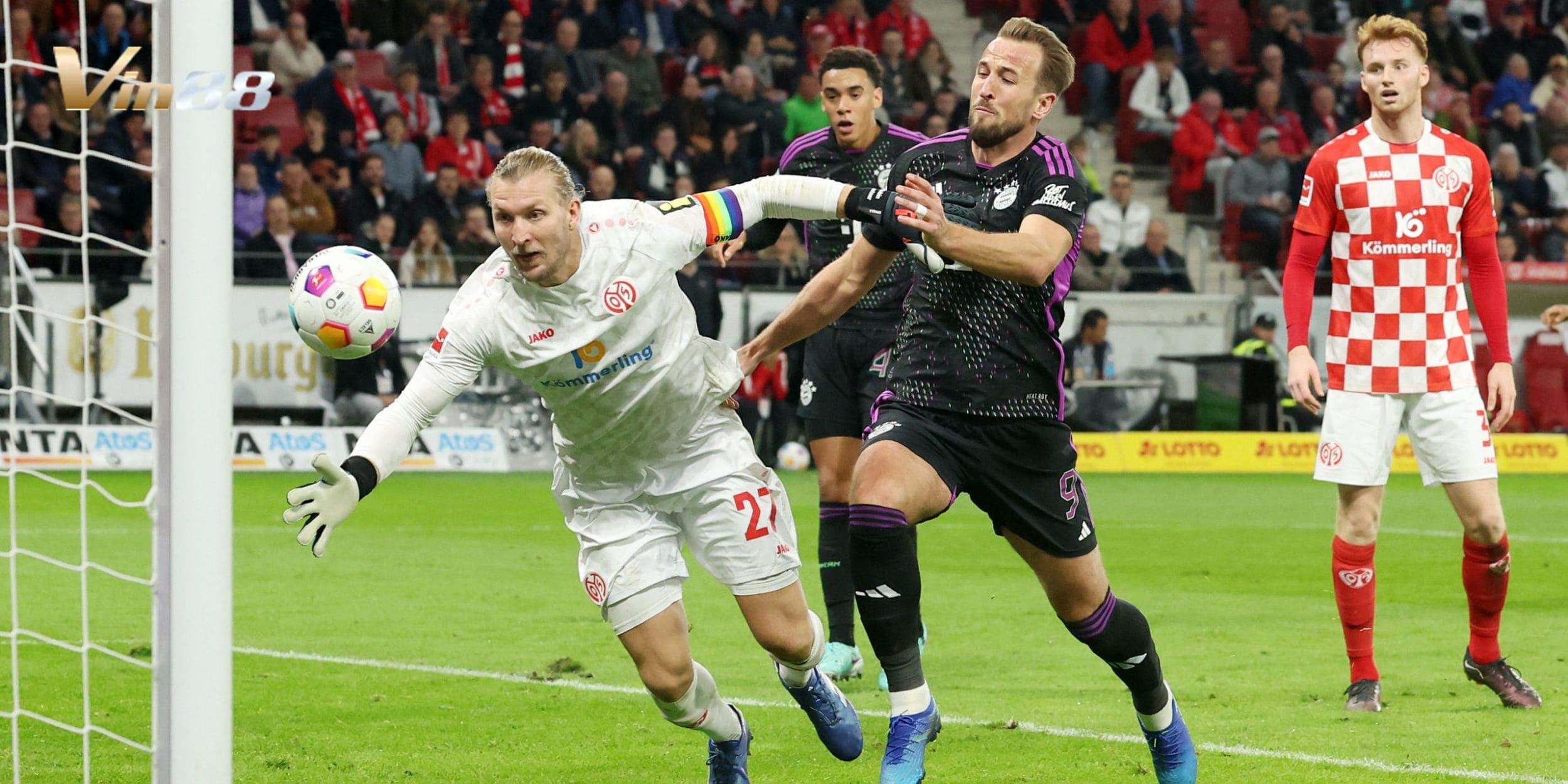 Bayern Munich hoàn toàn áp đảo Mainz 05 trong những lần đối đầu trước đây