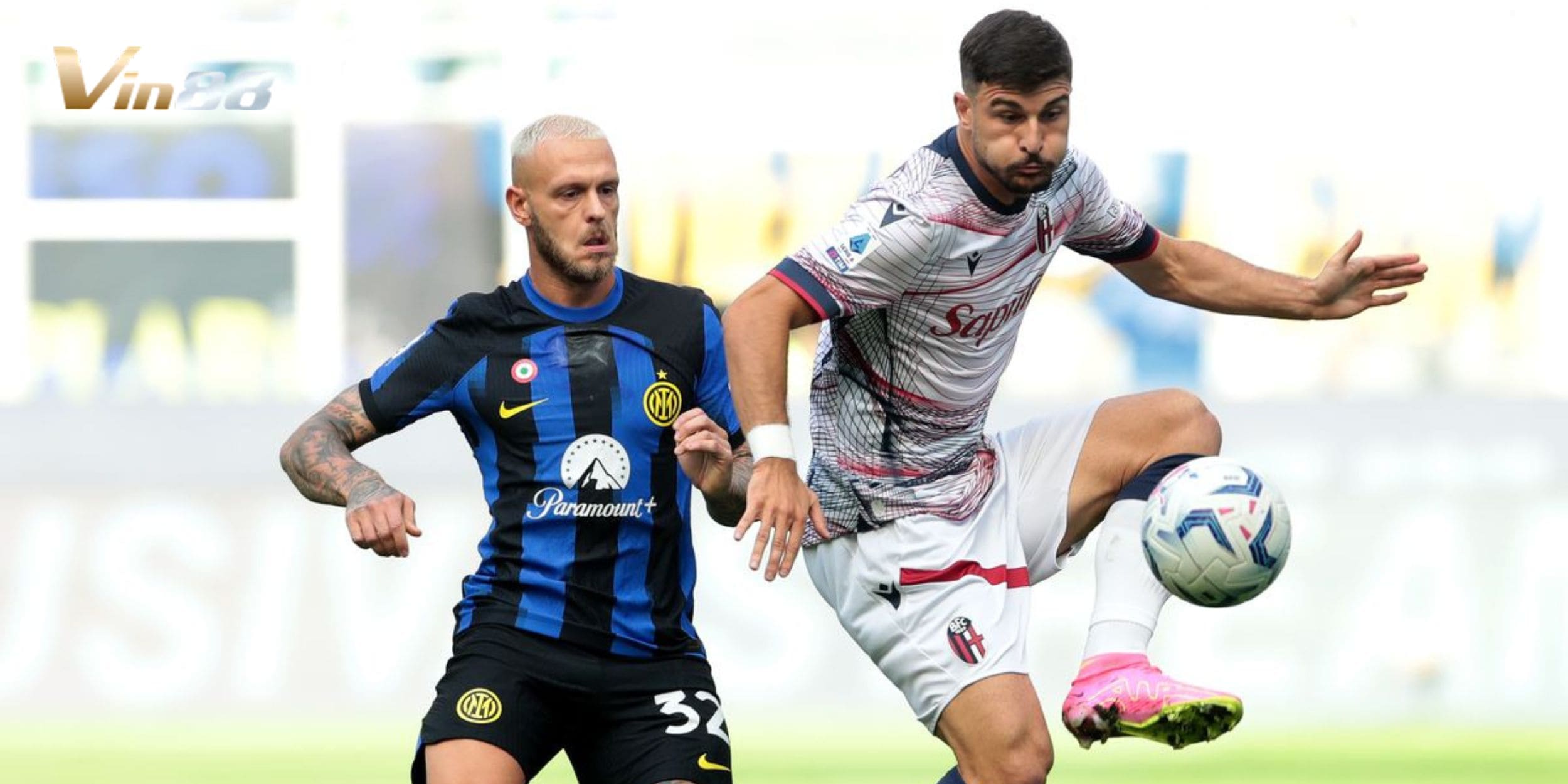 Bologna nhỉnh hơn về thành tích đối đầu với Inter Milan