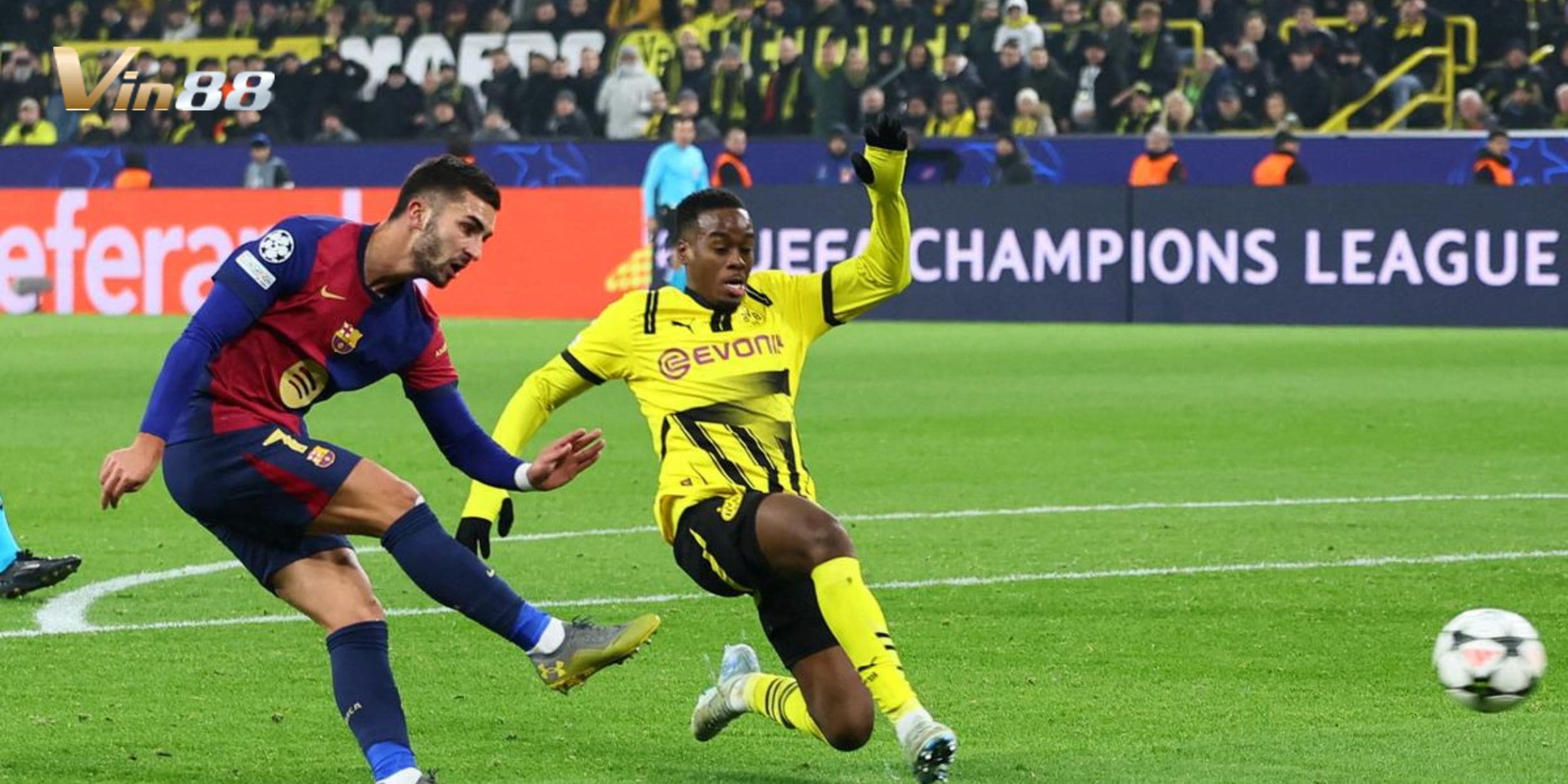Borussia Dortmund thường xuyên thất bại khi đối đầu Barcelona