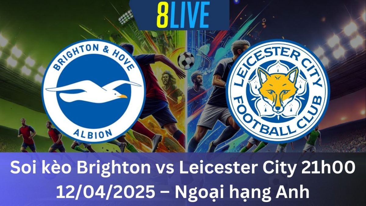 Soi kèo Brighton vs Leicester City 21h00 12/04/2025 – Ngoại hạng Anh