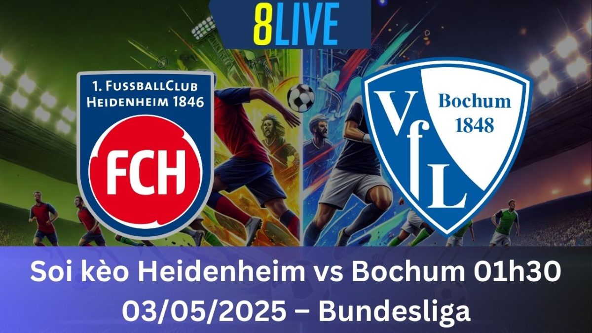 Soi kèo Heidenheim vs Bochum 01h30 03/05/2025 – Bundesliga