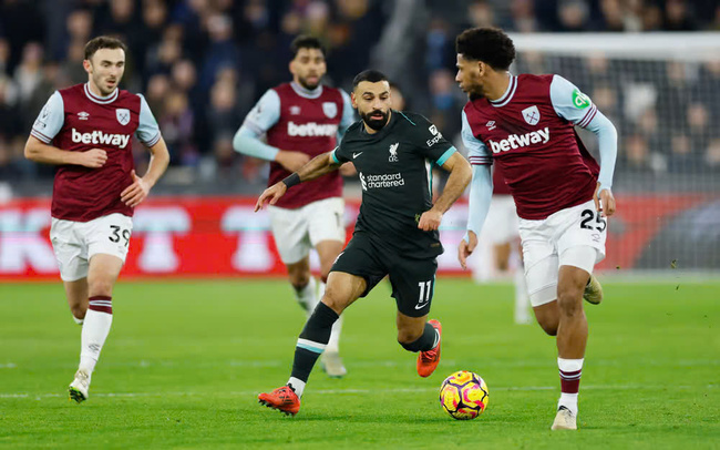 Màn đụng độ Liverpool vs West Ham