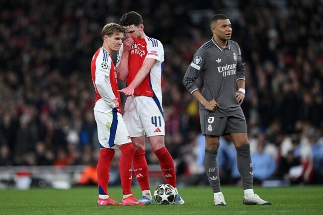 Màn đụng độ Real Madrid vs Arsenal