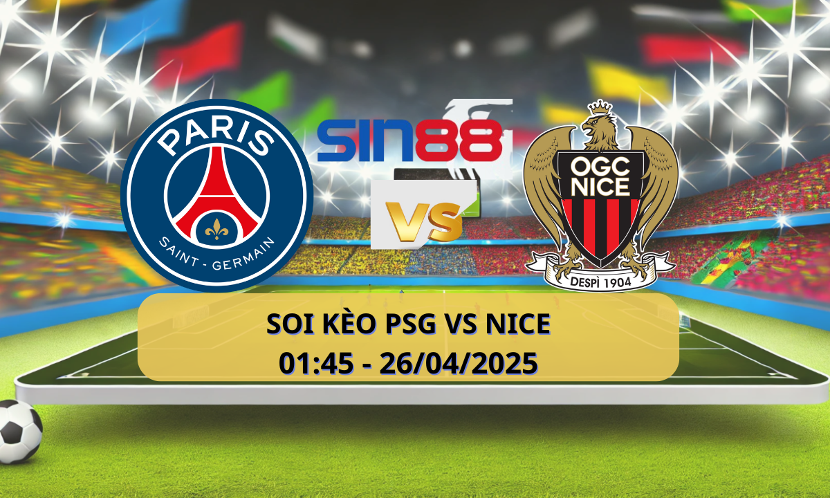Nhận định bóng đá PSG - Nice 01h45 ngày 26/04/2025 - Ligue 1 (Kate)