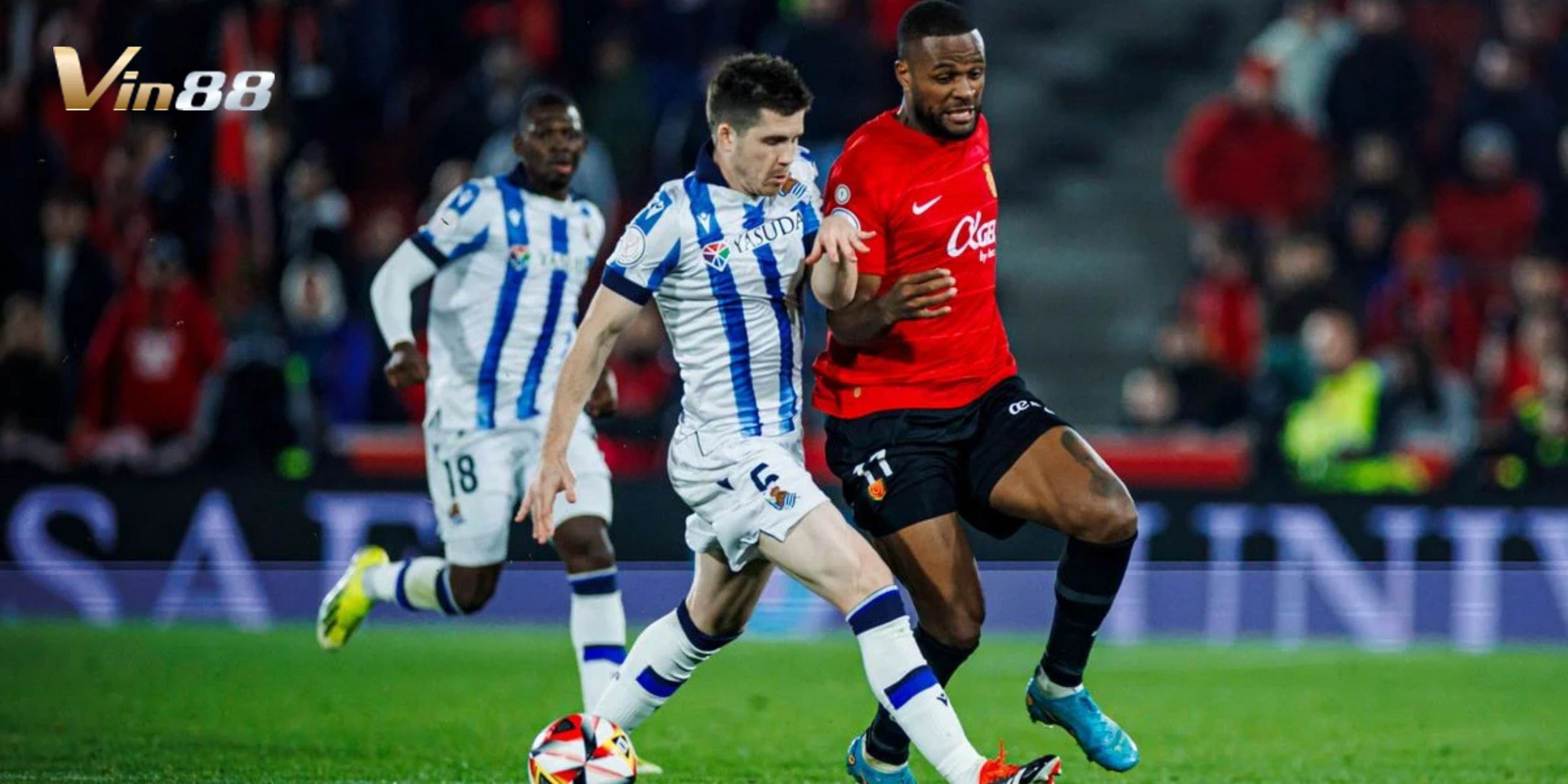 Real Sociedad cho thấy sức mạnh vượt trội khi chưa thua Mallorca trong 7 lần đối đầu