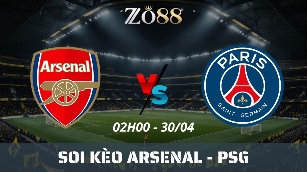 Soi kèo nhà cái Arsenal vs PSG, 30/04/2025 02h00 Champions League