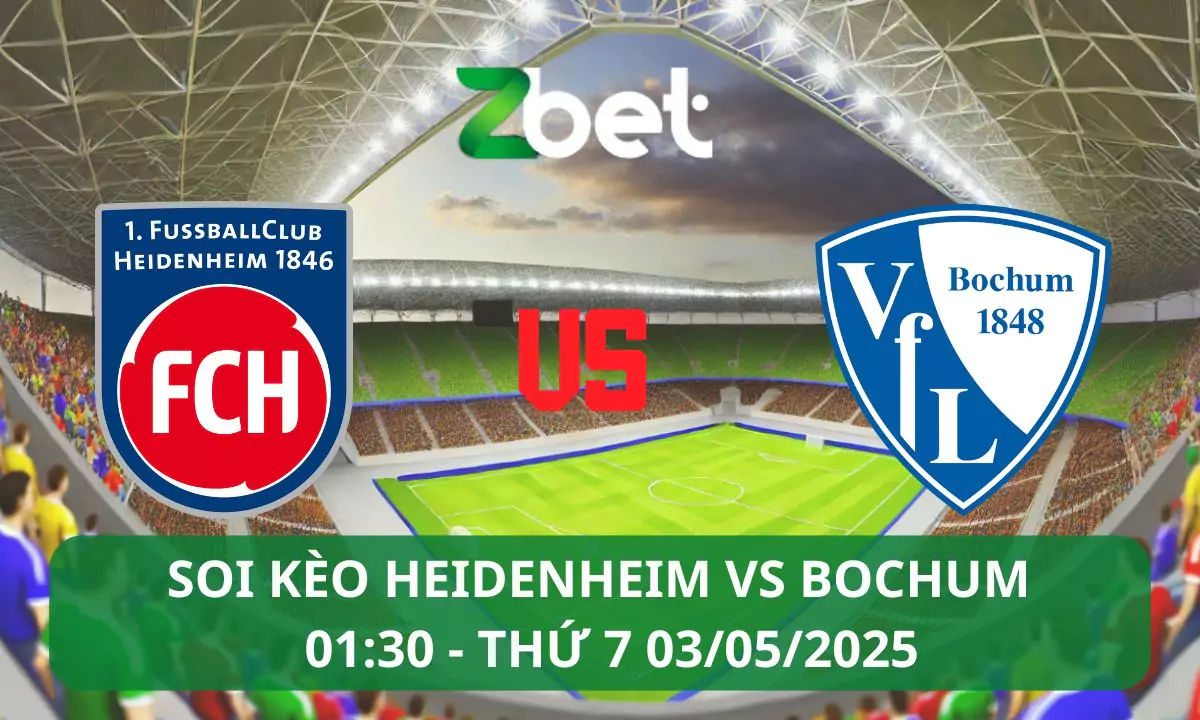 Nhận định soi kèo Heidenheim vs Bochum, 01h30 03/05/2025 – Bundesliga