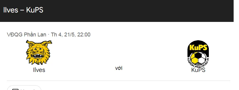 Nhận định trận đấu FC Ilves vs KUPS uk88