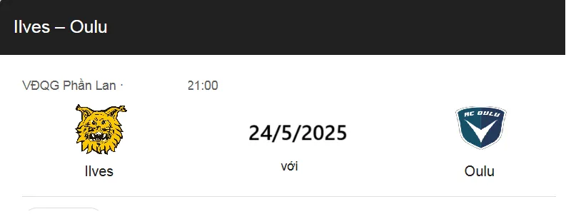 Nhận định trận đấu FC Ilves vs Oulu uk88