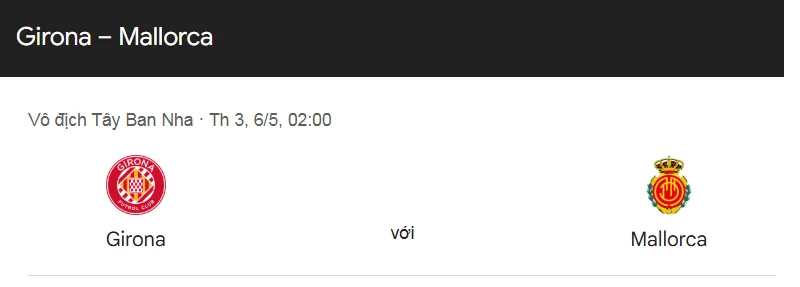 Nhận định trận đấu Girona vs Mallorca uk88
