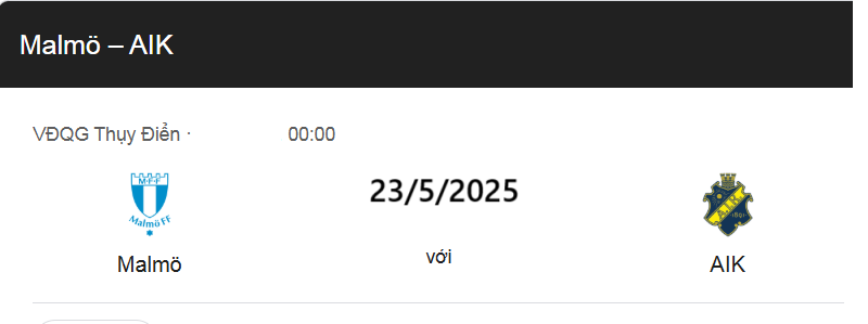 Nhận định trận đấu Malmo FF vs AIK uk88