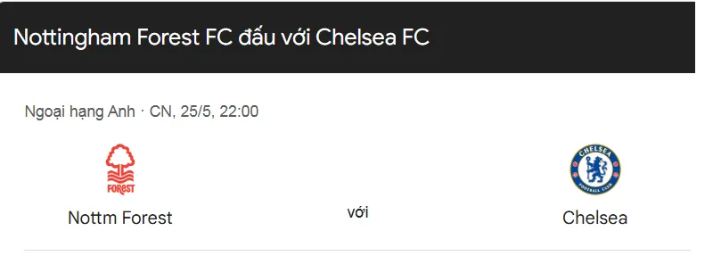 Nhận định trận đấu Nottingham Forest vs Chelsea uk88