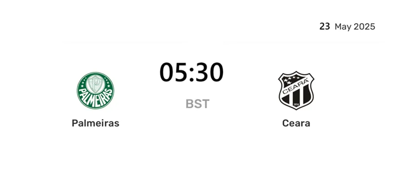 Nhận định trận đấu Palmeiras SP vs Ceara CE uk88