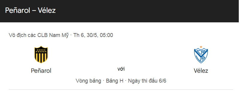 Nhận định trận đấu Penarol Montevideo vs Velez Sarsfield uk88