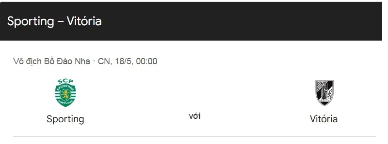 Nhận định trận đấu Sporting Lisbon vs Vitoria Guimaraes uk88