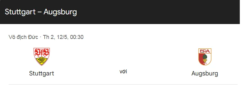Nhận định trận đấu VfB Stuttgart vs Augsburg uk88