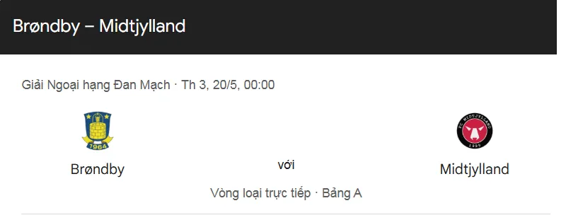 Tip kèo bóng đá trận Brondby vs Midtjylland uk88
